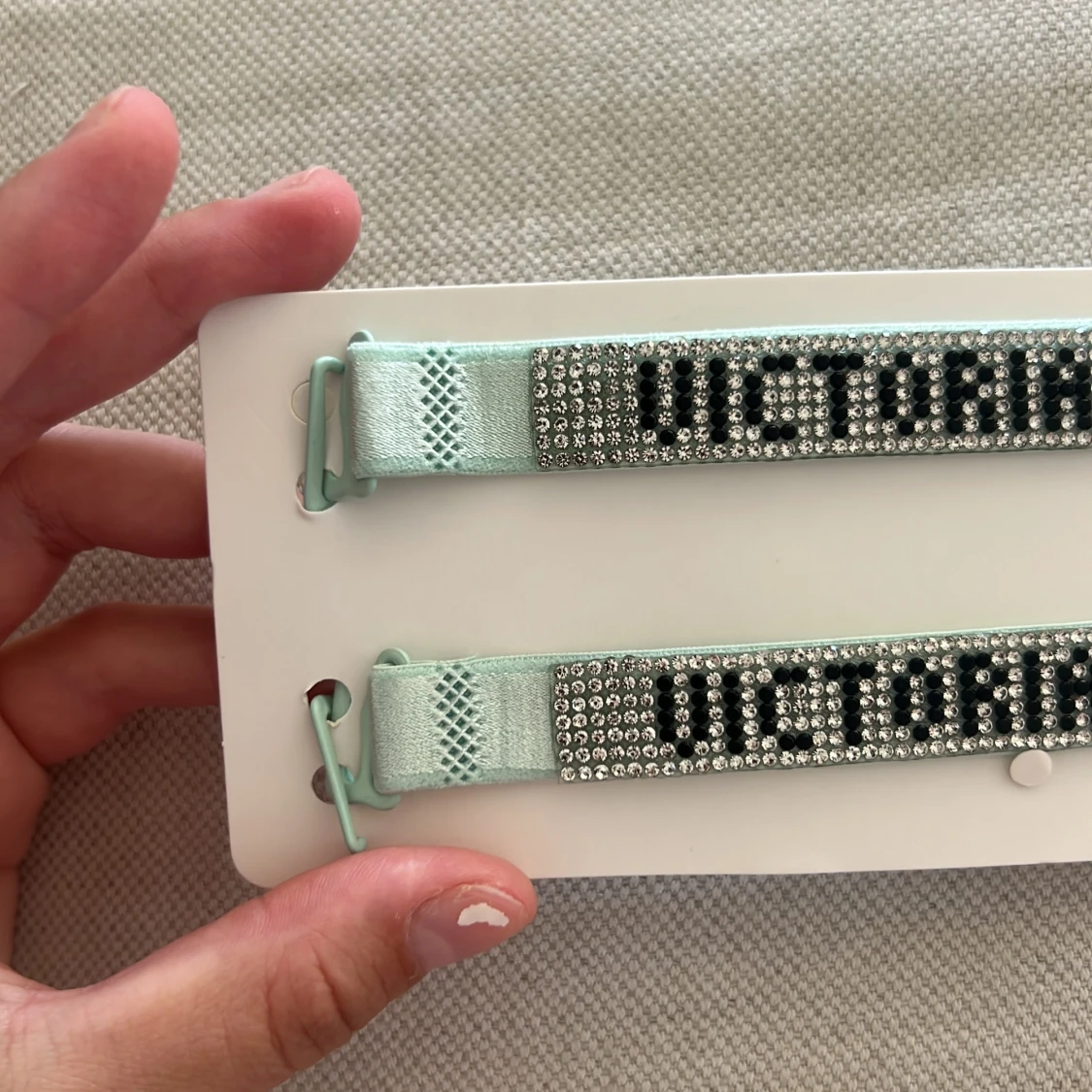 Mintgröna bh band Victoria's Secret - 1