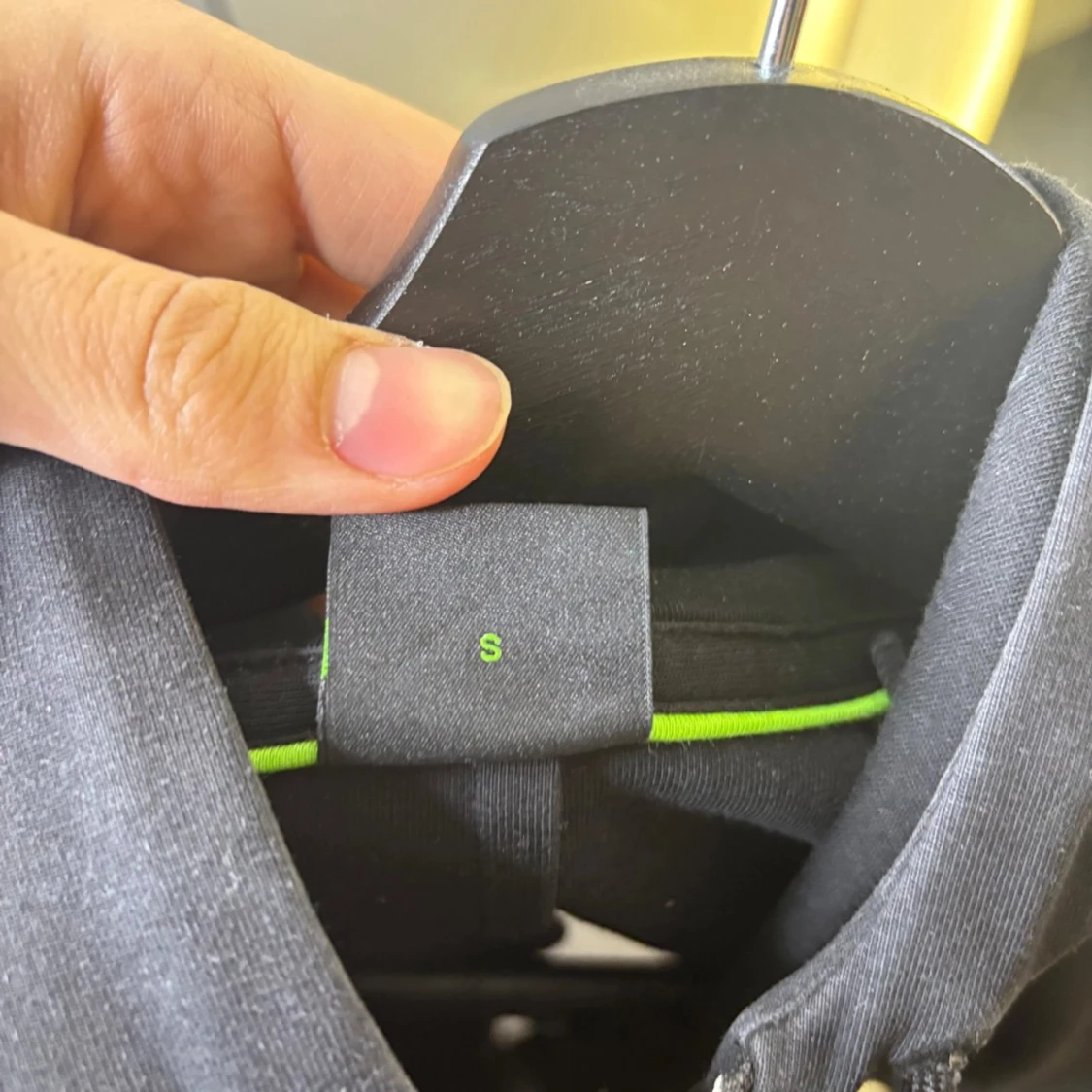 Svart huvtröja från Boss - 91