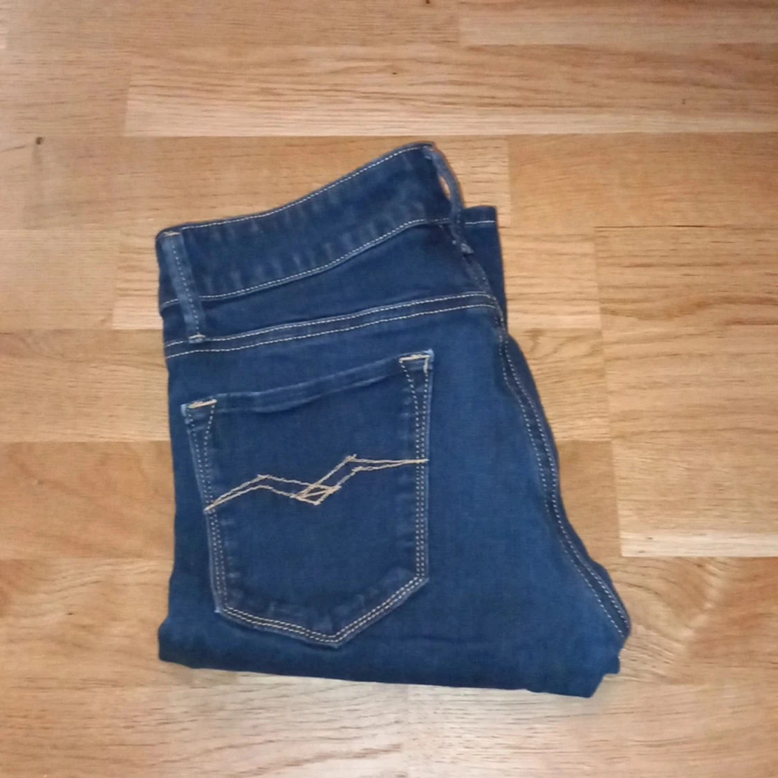 Blå skinny jeans från Replay - 4