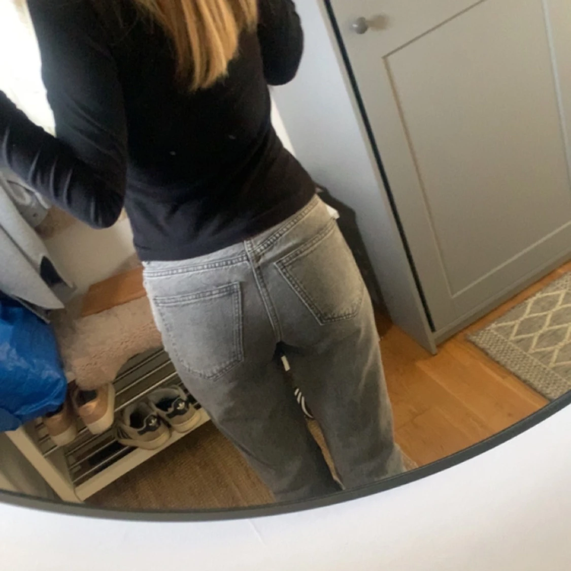 Grå jeans - 1
