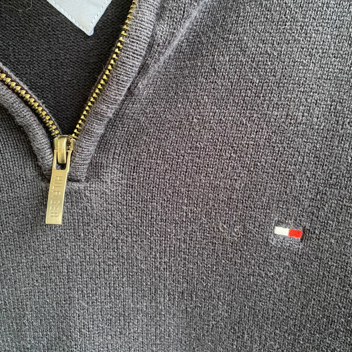Tommy Hilfiger tröja med krage  - 4