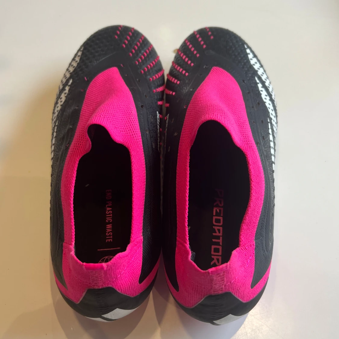 Adidas Predator fotbollsskor svart/rosa - 3
