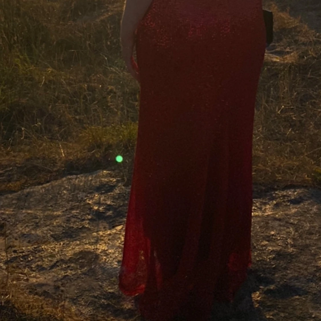 Röd balklänning - 4