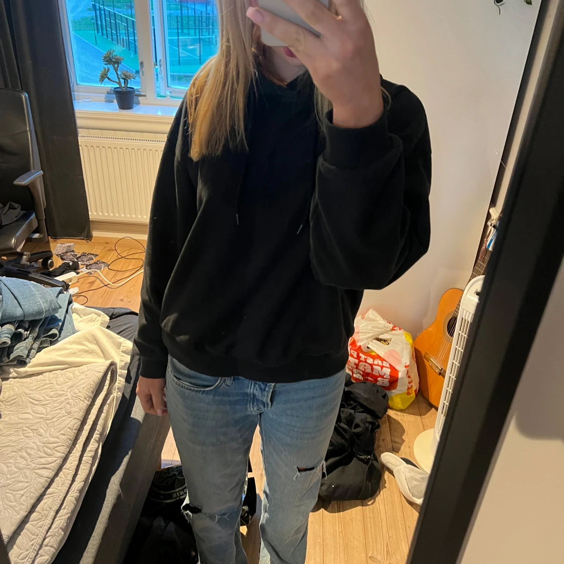 Low waist bootcut jeans