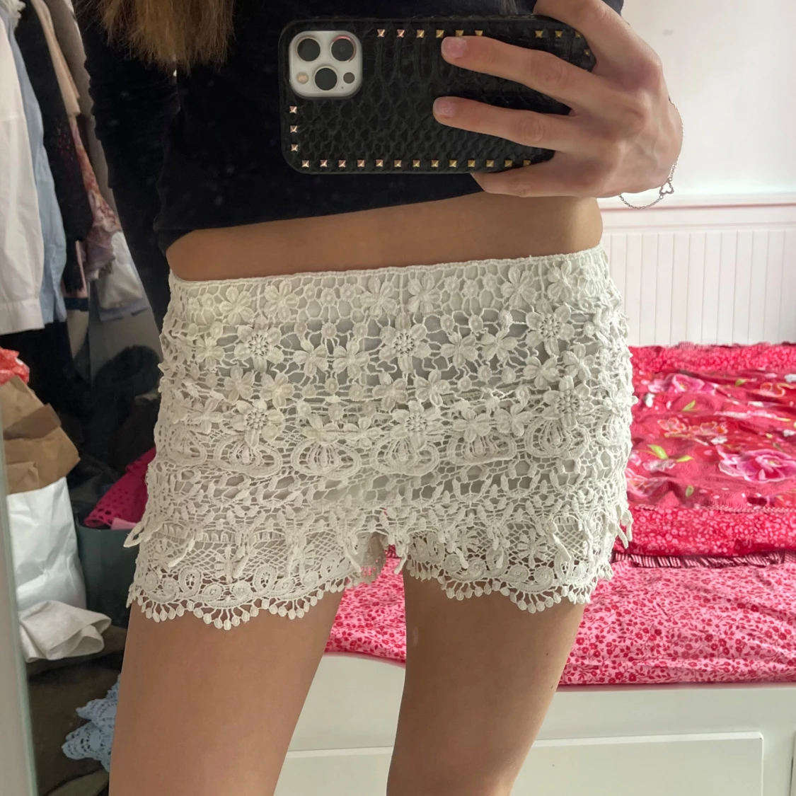 Söta Spetsshorts  - 2