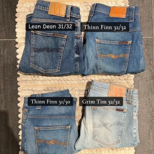Nudie Jeans  - Olika nudie Jeans || Se bild för modell och storlek || Pris från 349kr