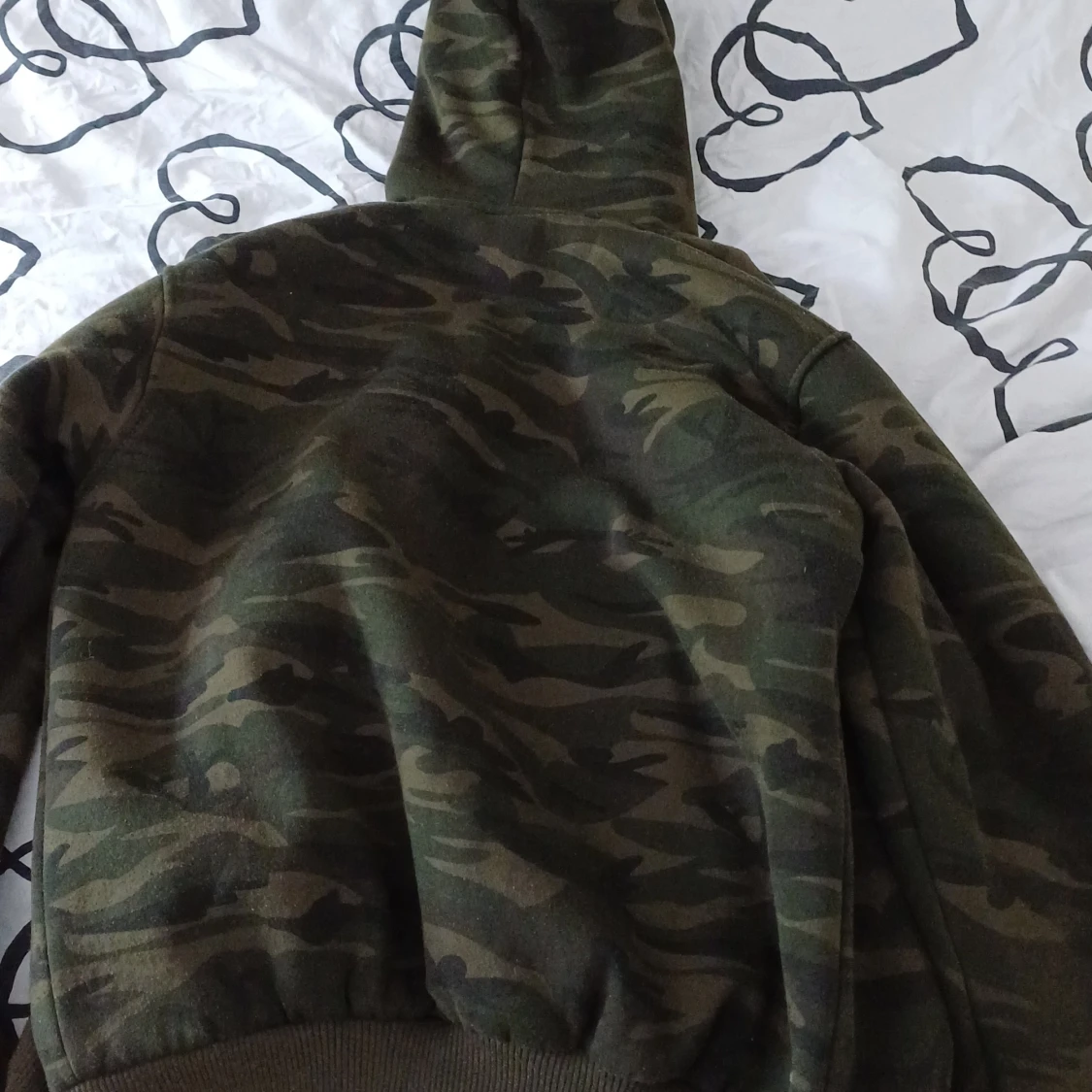 Camo zipper hoodie  - 1