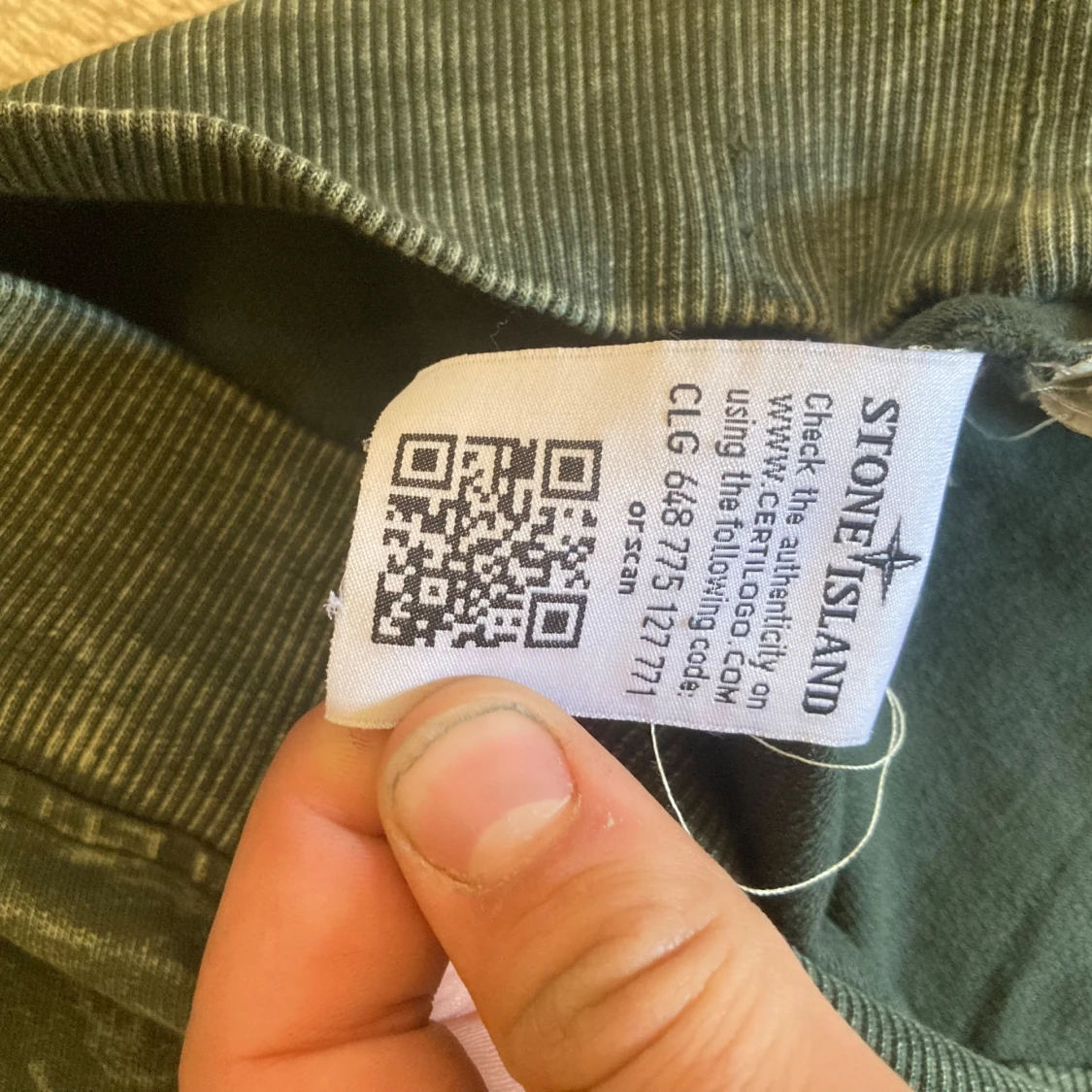 Grön sweatshirt från Stone Island - 3