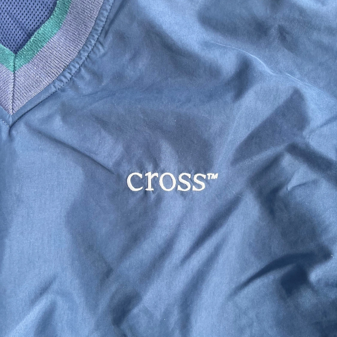 Blå v-ringad tröja från Cross Sportswear - 1