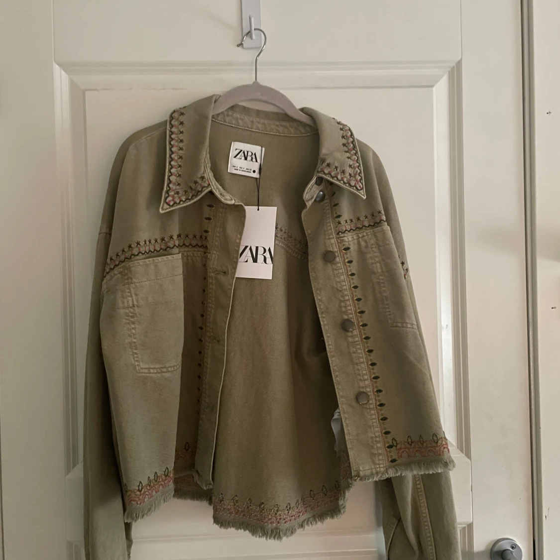 Grön jacka från Zara