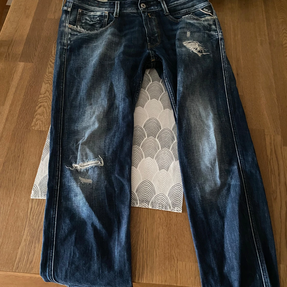 Blå jeans från Replay