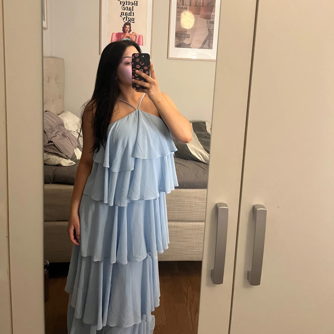 Blå klänning - 3