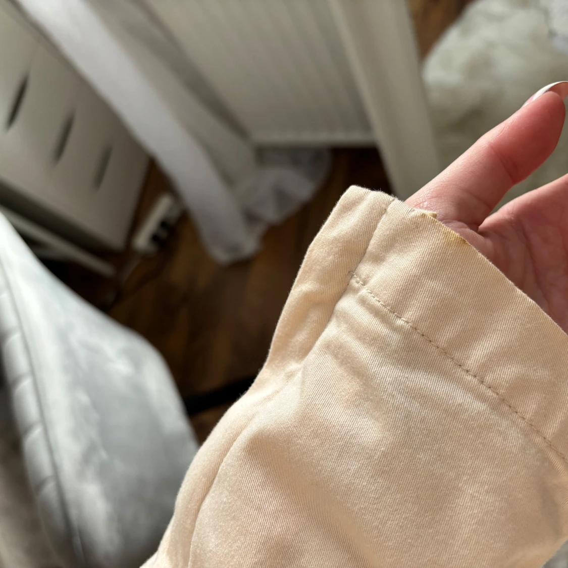 Beige jacka med dragkedja - 3