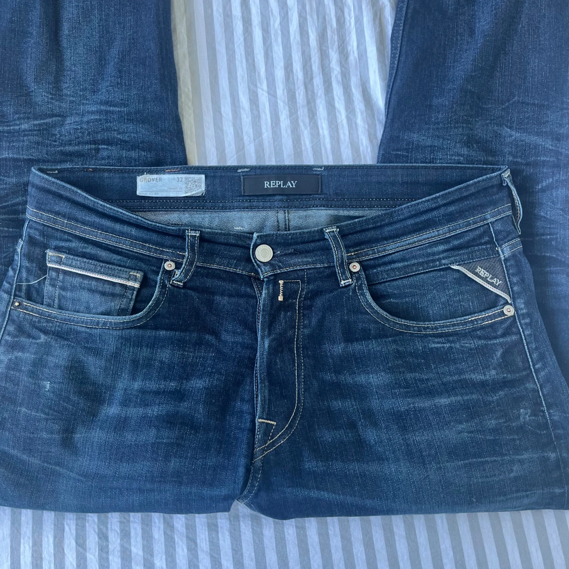 Replay Grover jeans mörkblå  - 2