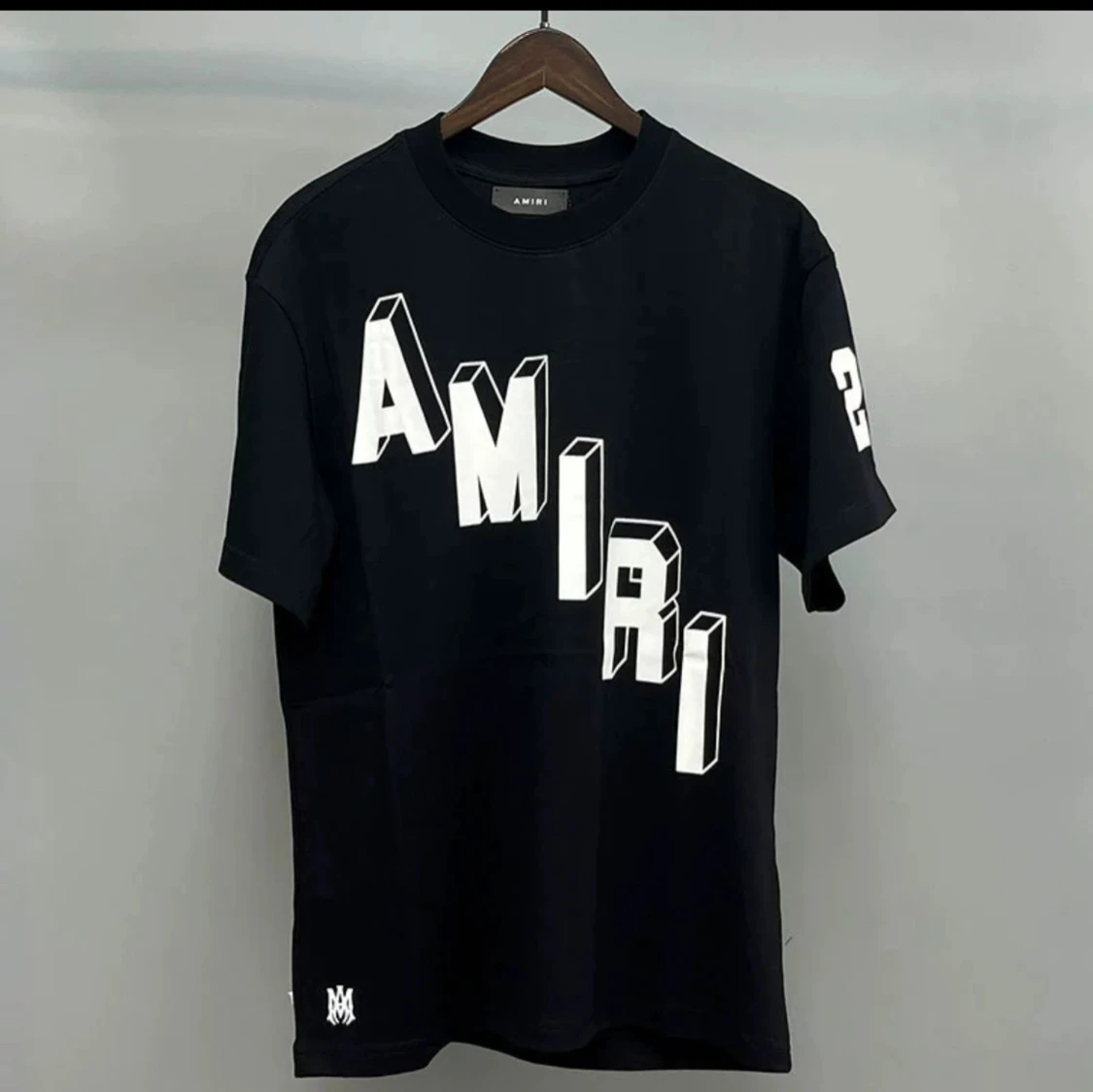 Svart AMIRI t-shirt med tryck