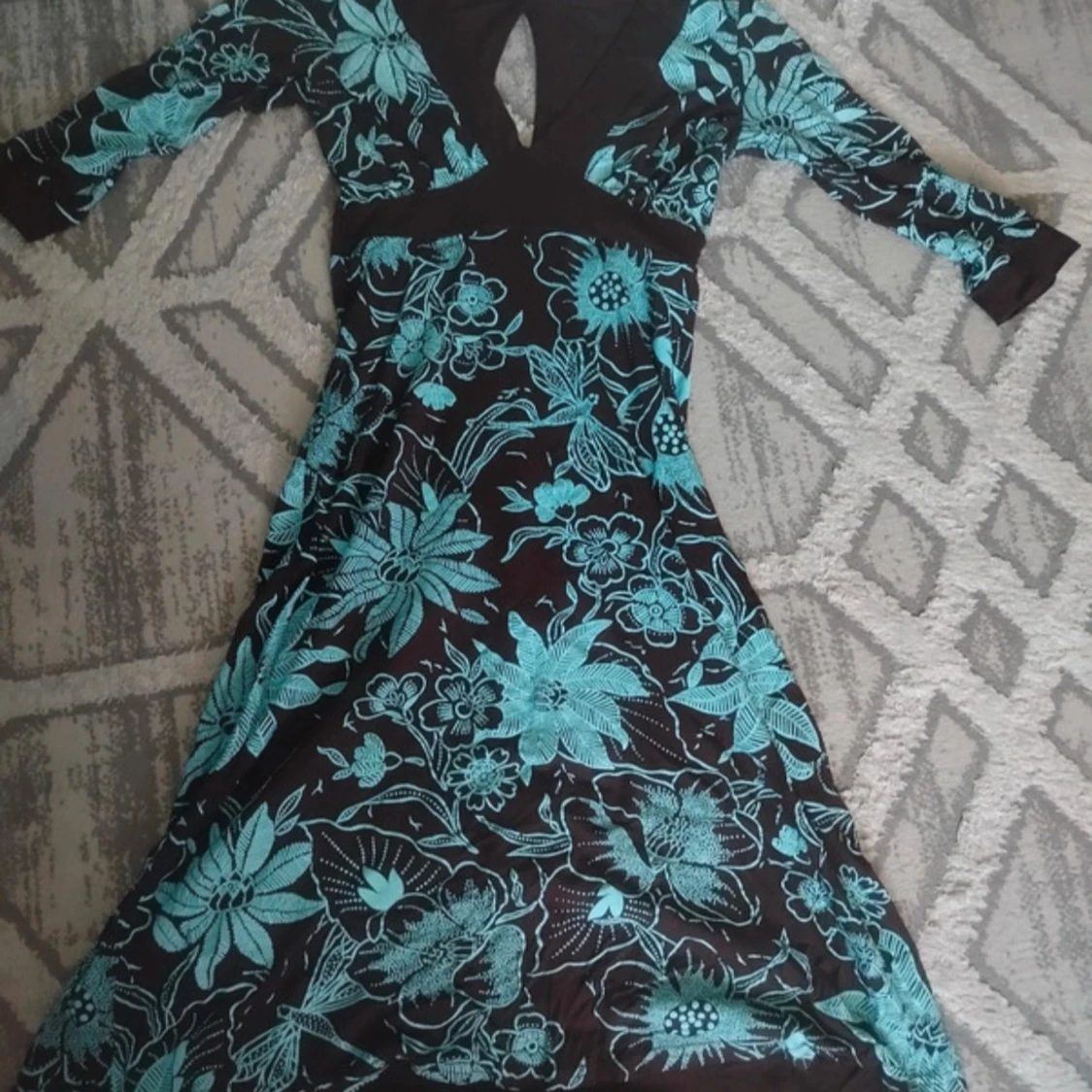 Blommig långklänning från Jane Norman