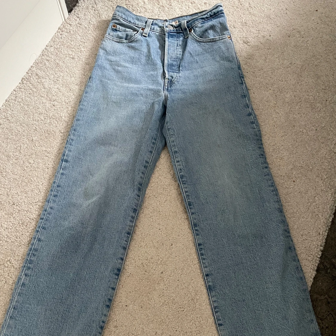 Levi's Ljusblåa jeans straight fit - 1