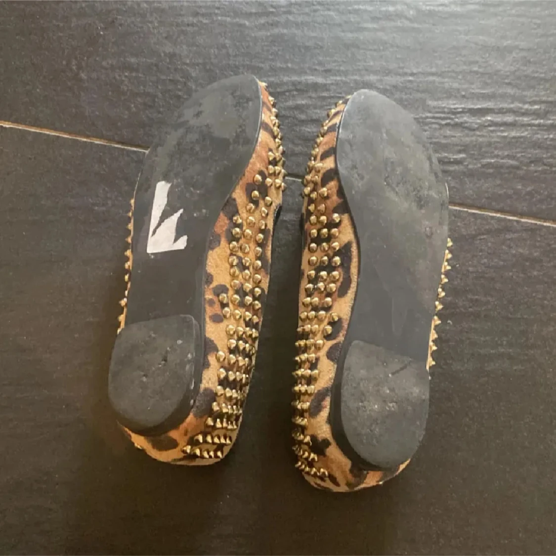 Steve Madden leopard loafers med nitar - 2