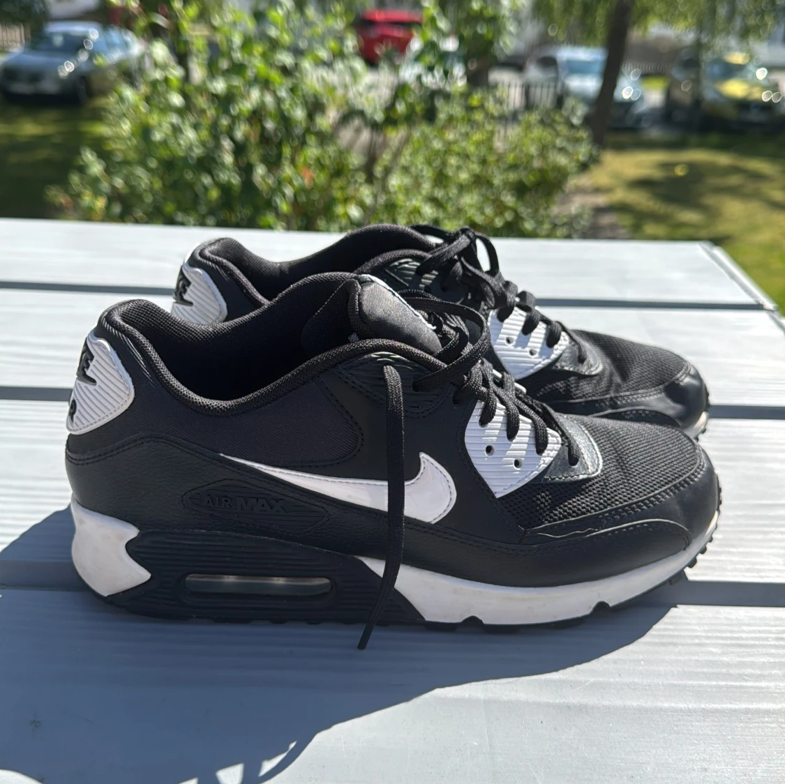 Nike Air Max 90 svartvita sneakers