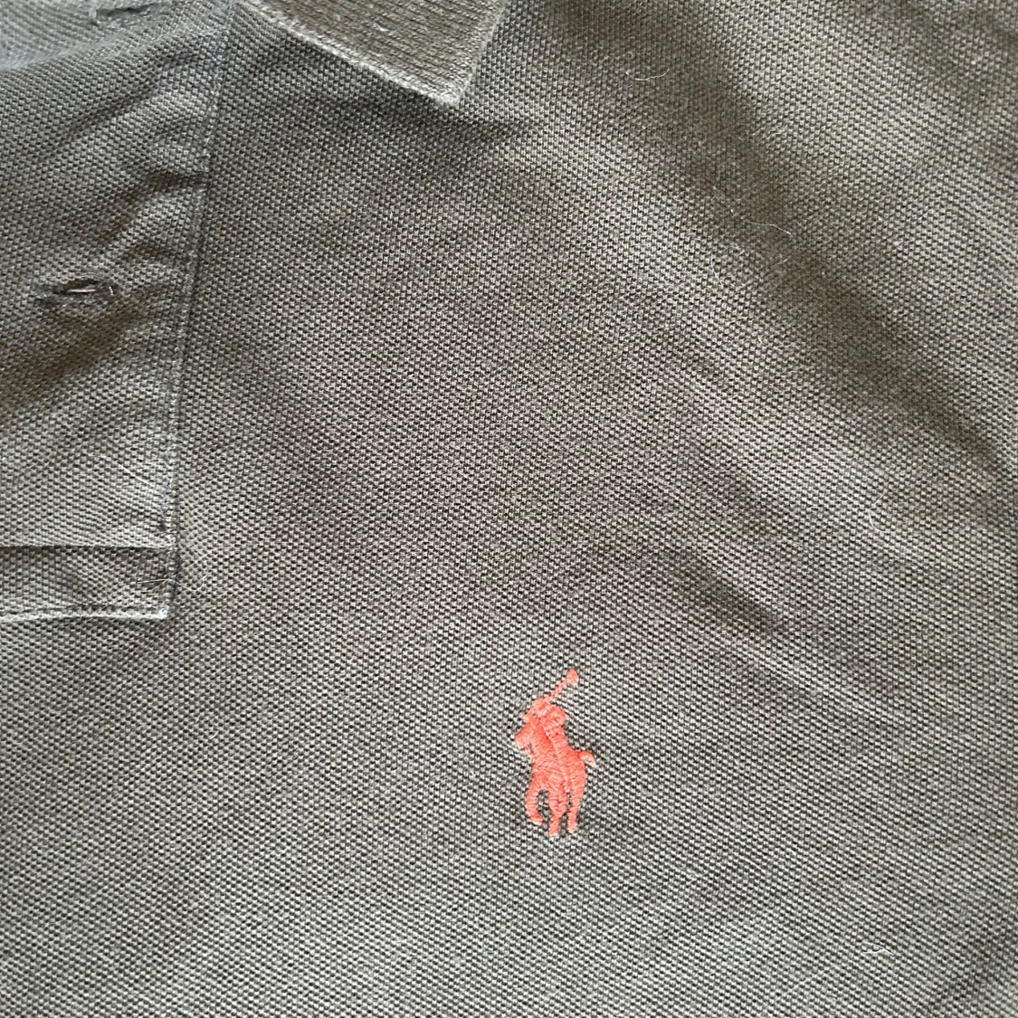 Olivgrön pikétröja från Polo Ralph Lauren - 1