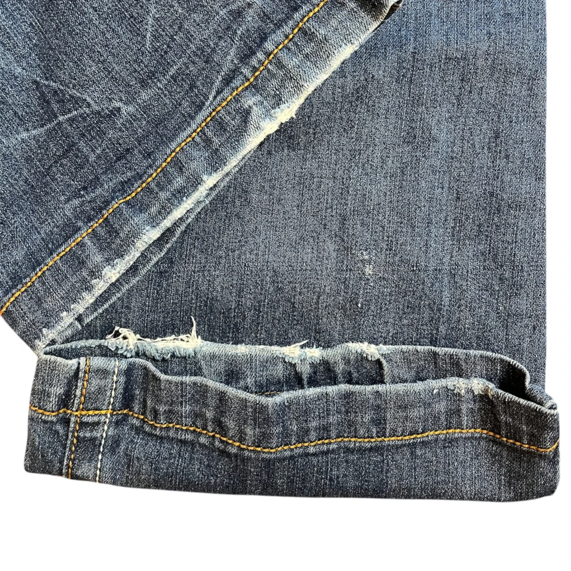 Lådmidjade bootcut jeans från Caterpillar - 4