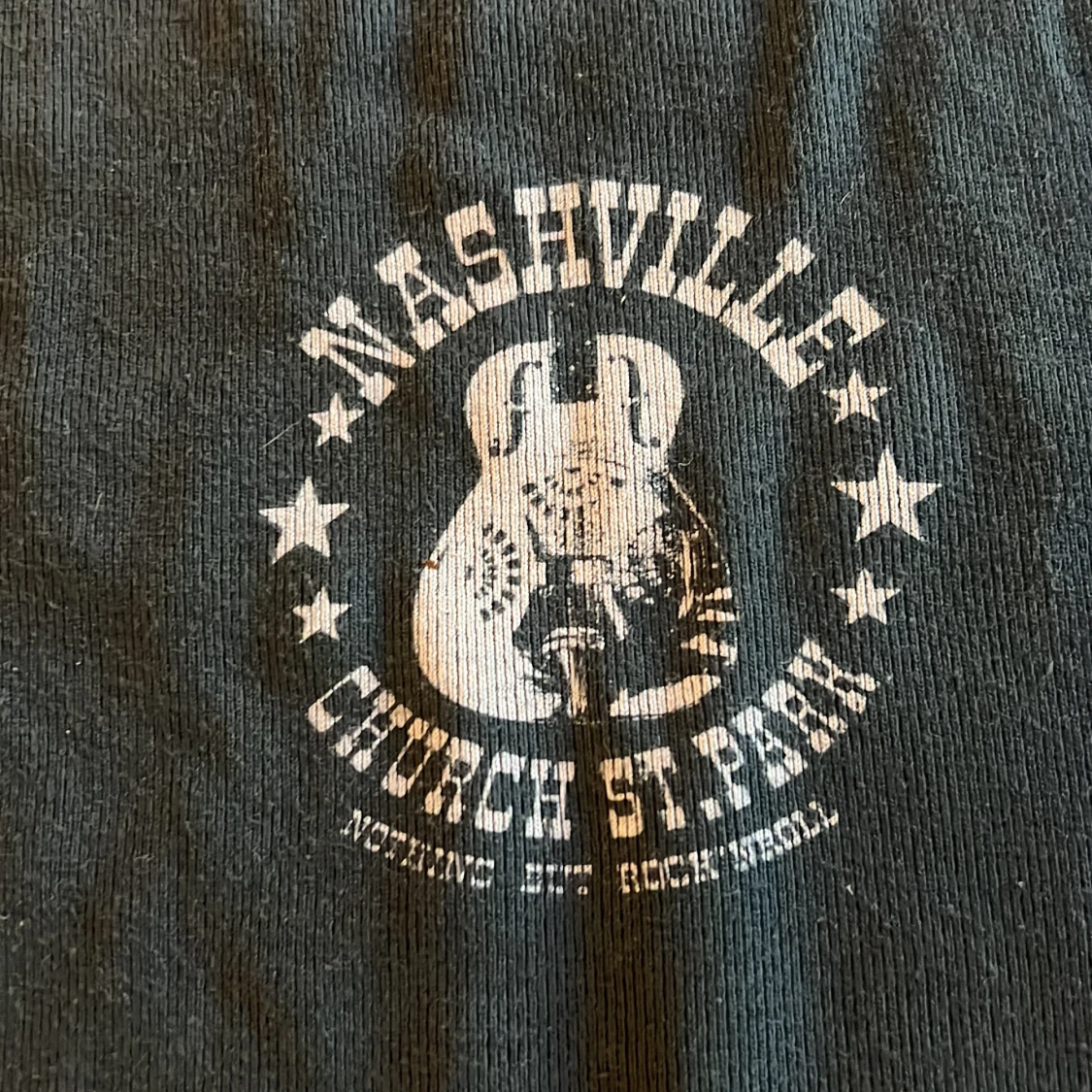 Svart långärmad Nashville-tröja - 1