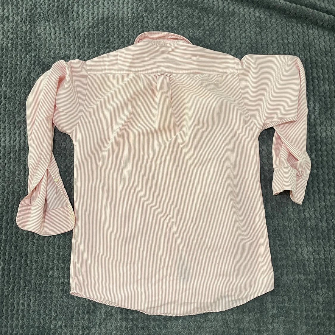 Rosa och vit randig skjorta Gant - 1