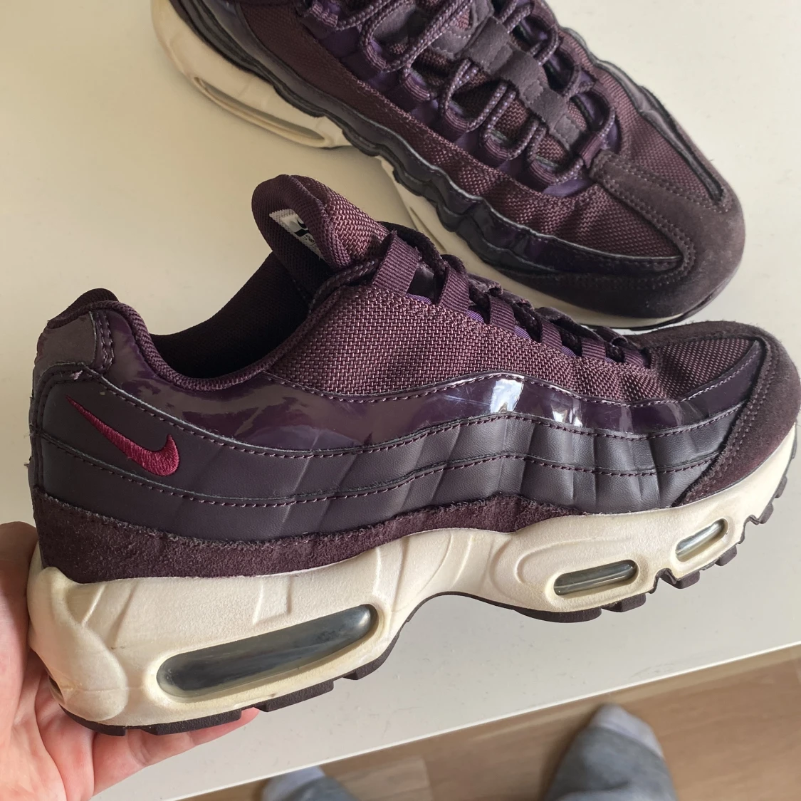 Nike Air Max 95 port wine sneakers strl 39 - 4