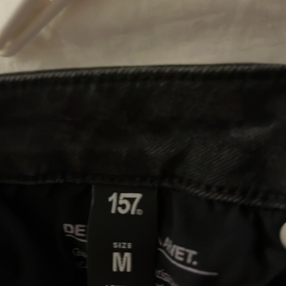 Svarta jeansshorts från 157, M - 3