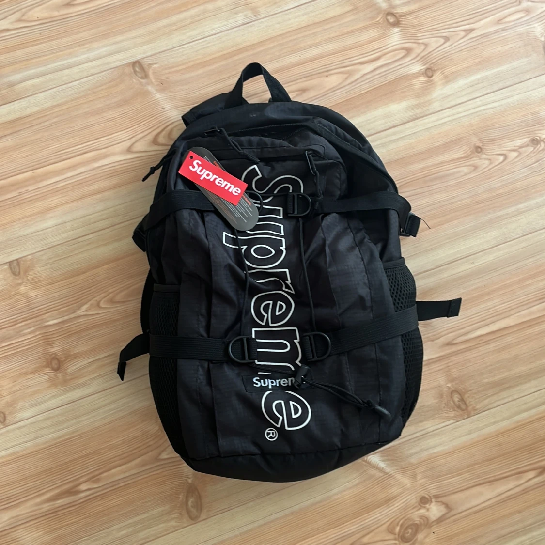Svart supreme backpack - 1