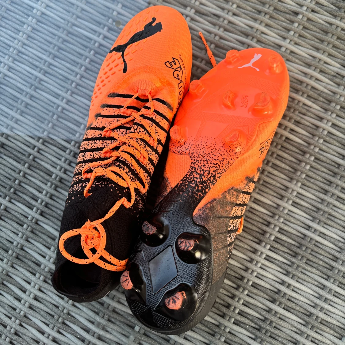 Puma Future orange fotbollsskor - 2
