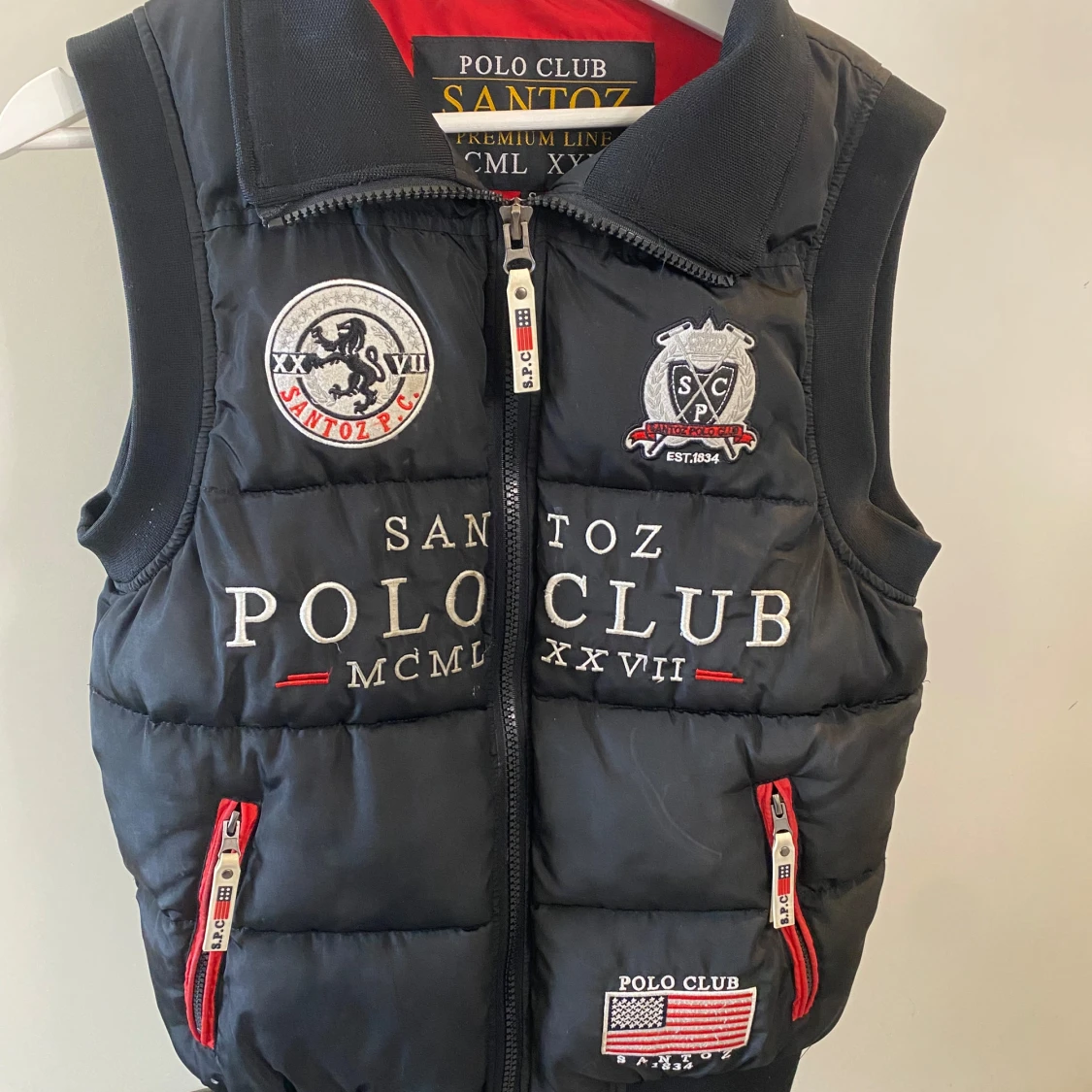 Svart dunväst från Santoz Polo Club - 3