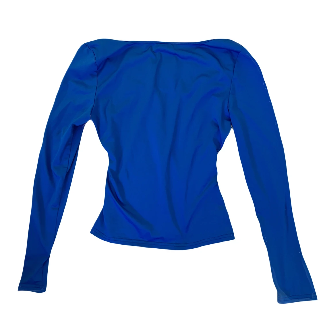Kubgsblå långärmad topp - 1