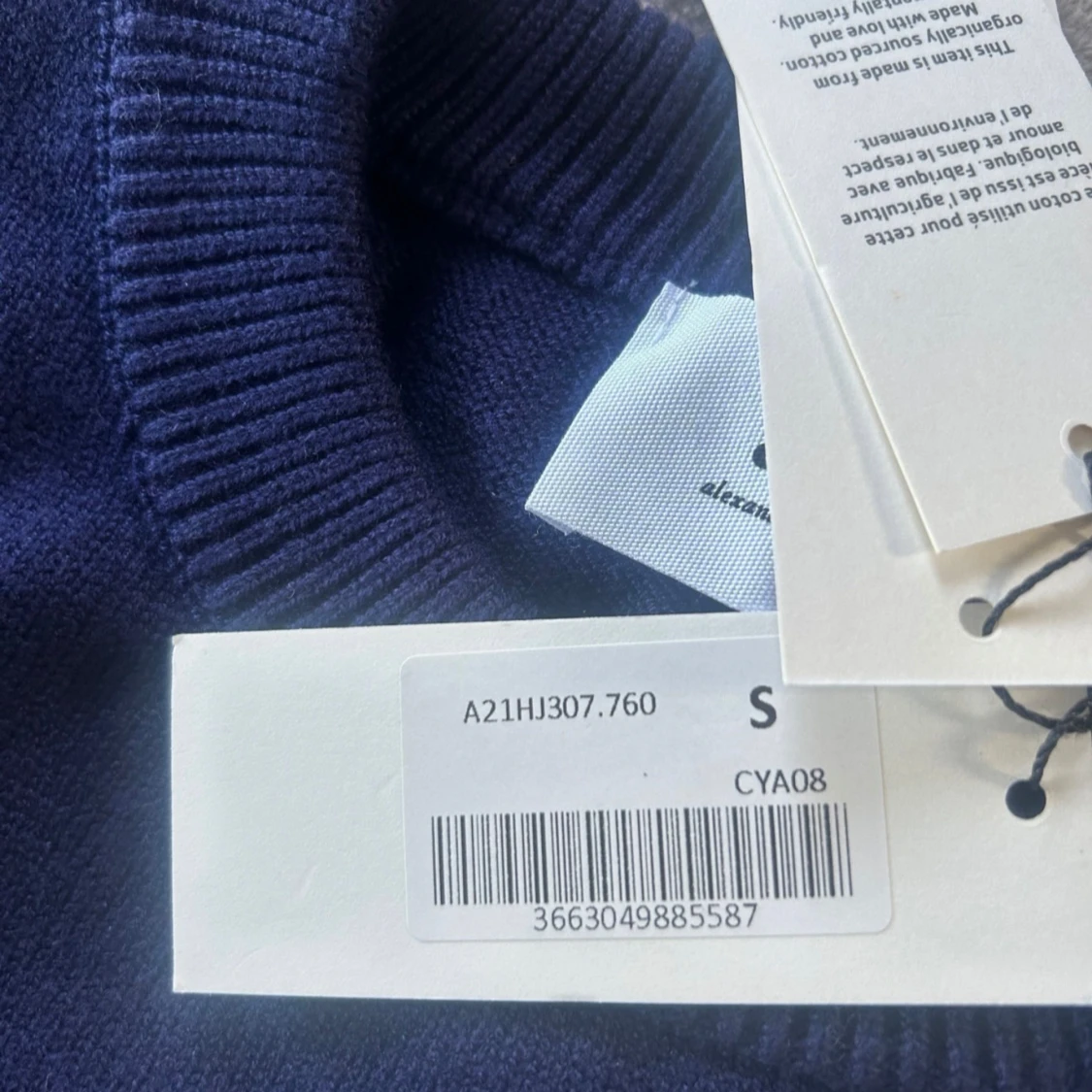 Mörkblå tröja från Ami - 3