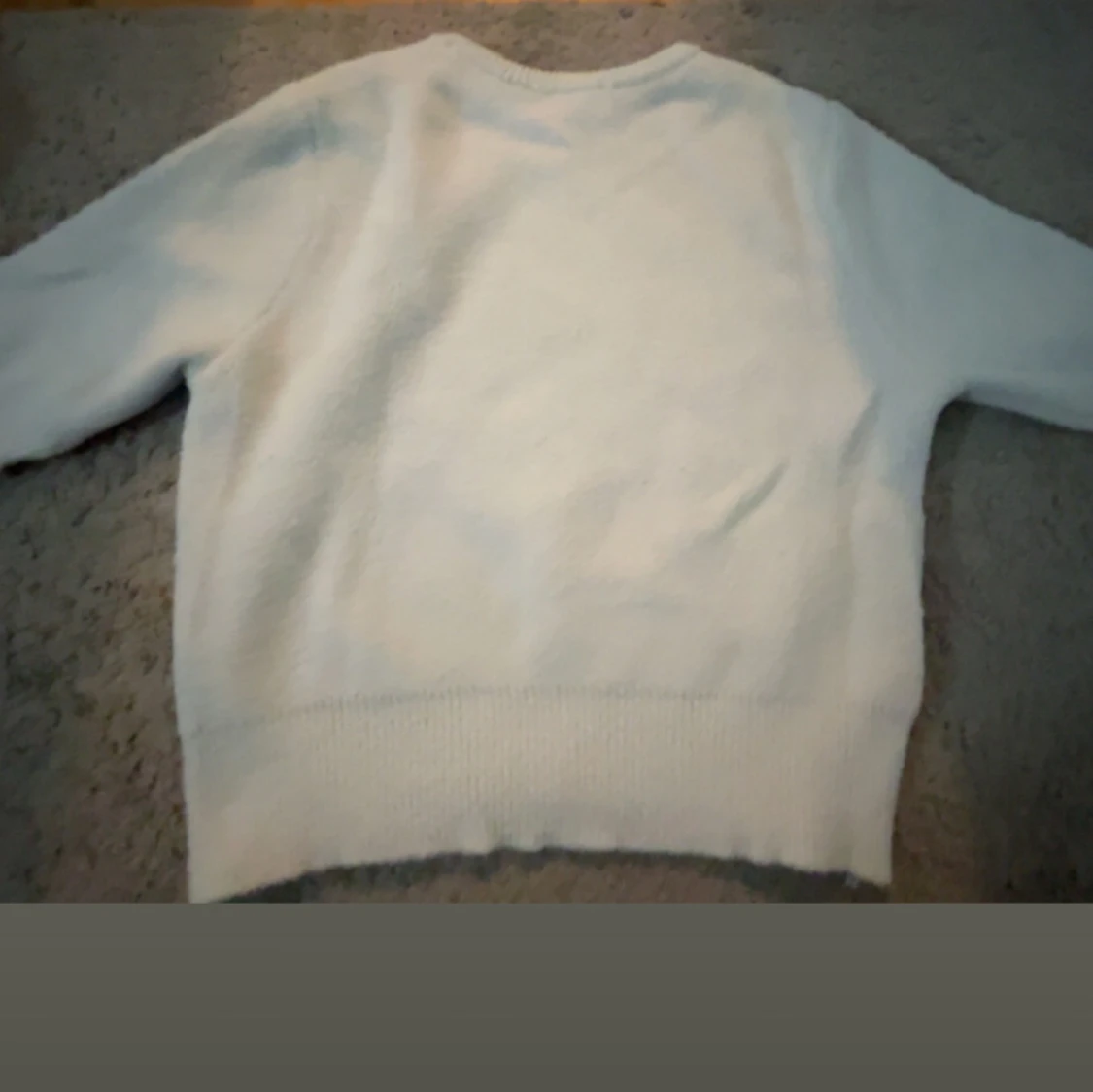 Vit stickad tröja från Zara - 1