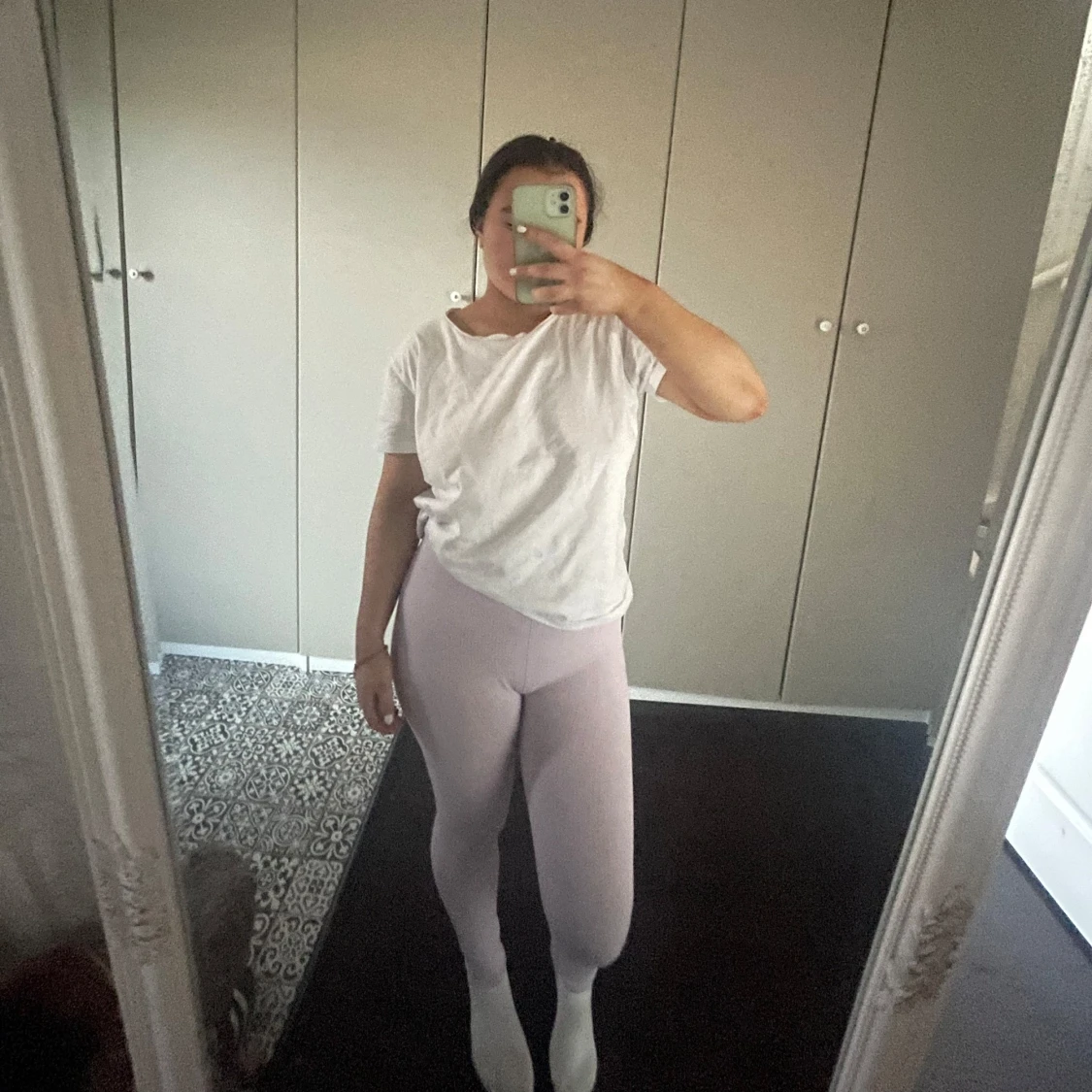 lila Tränings tights  - 3