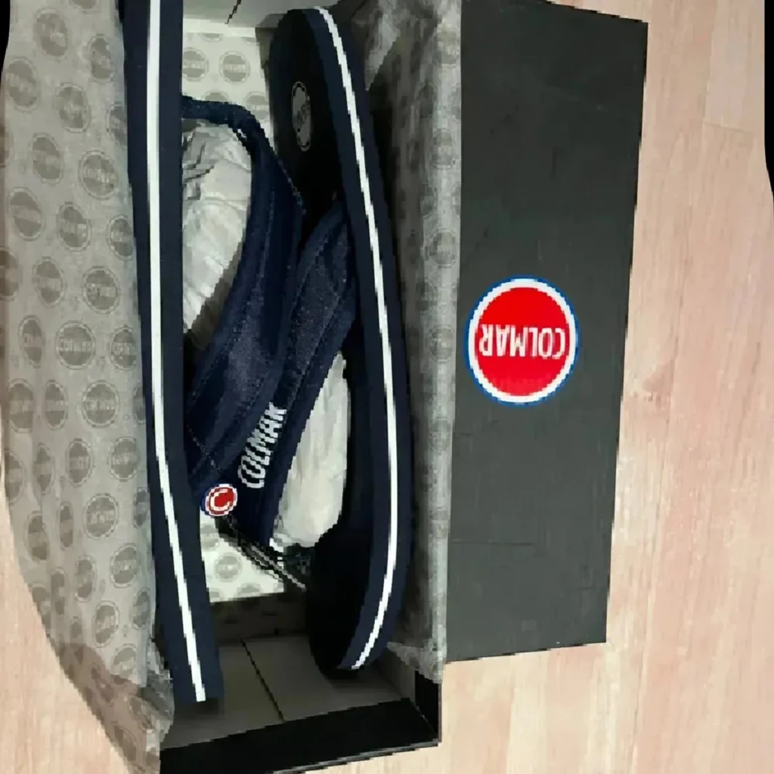 Mörkblå sandaler från italienska Colmar - 1