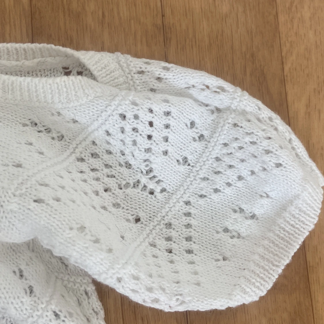 Vit stickad topp från Superdry XS - 3