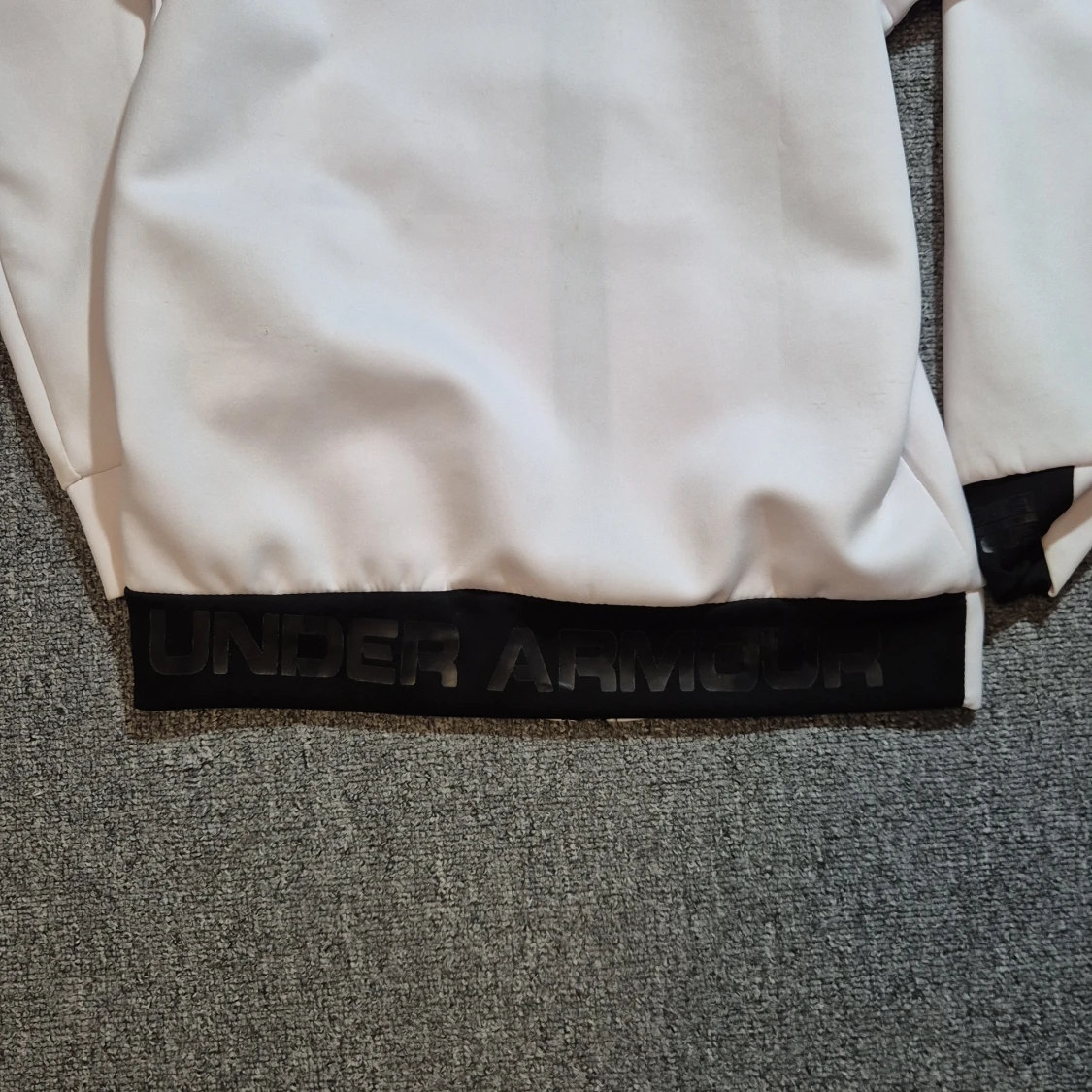 Vit zip hoodie från Under Armour  - 4