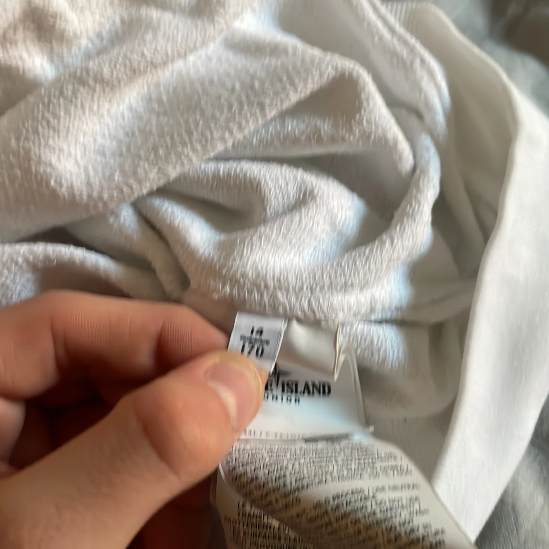 Vit långärmad tröja från Stone Island Junior - 3