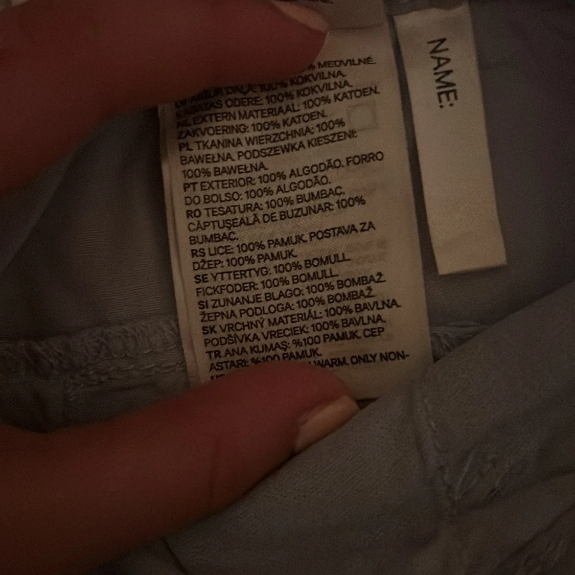 Ljusblå shorts från H&M - 3