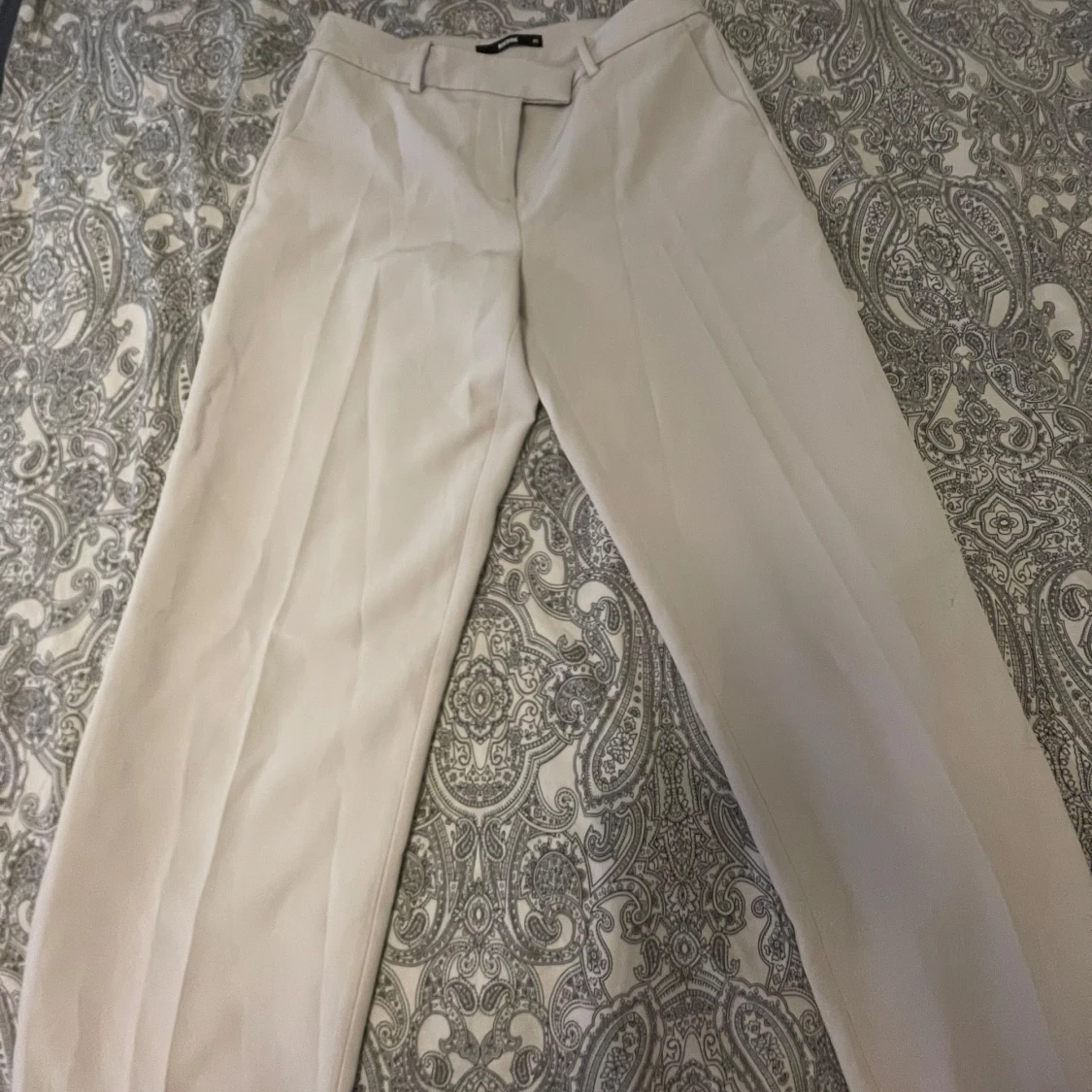 Beige kostymbyxor - 3