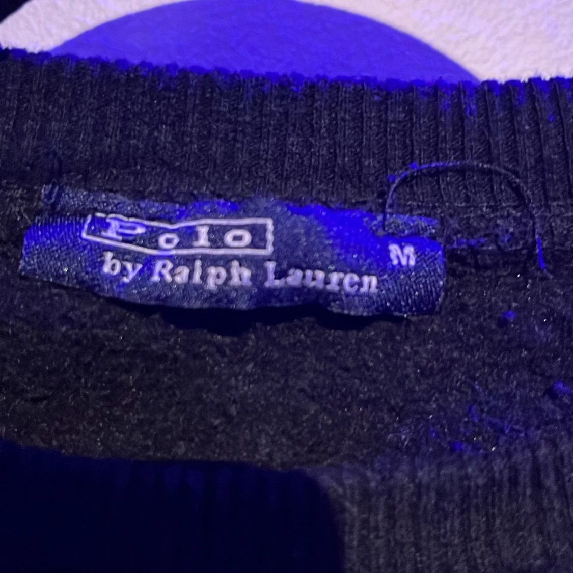 Svart Ralph lauren Sweater ( står M men passar S) - 2