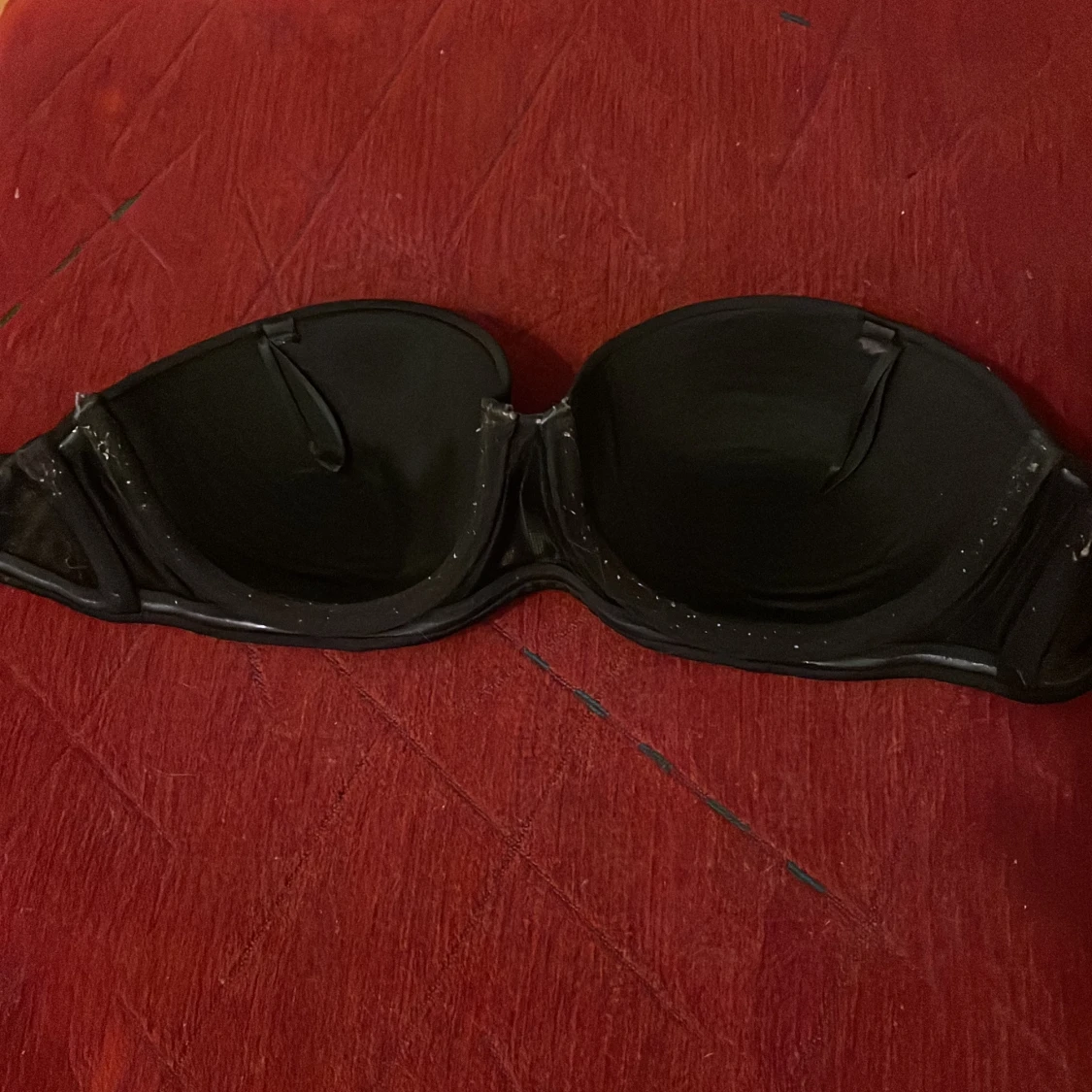 Svart strapless BH - 1