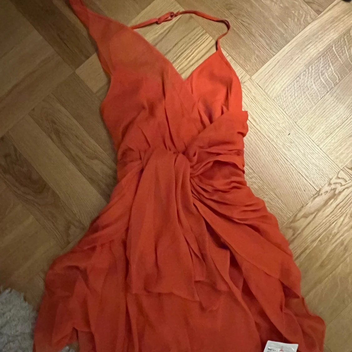 Orange klänning från ASOS Design - 2