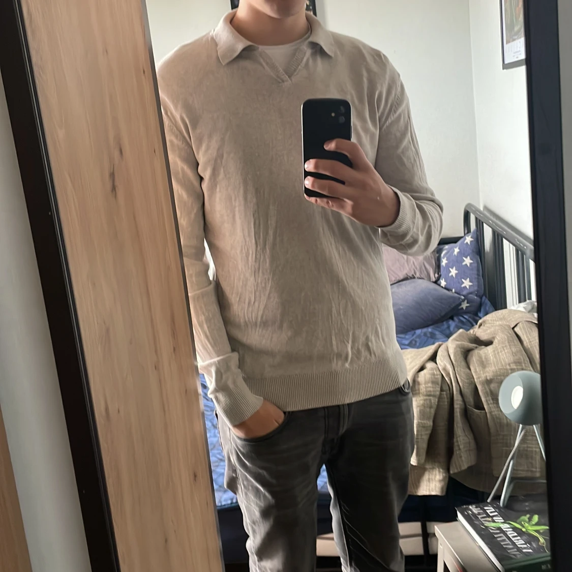 Beige tröja från Dressmann - 2