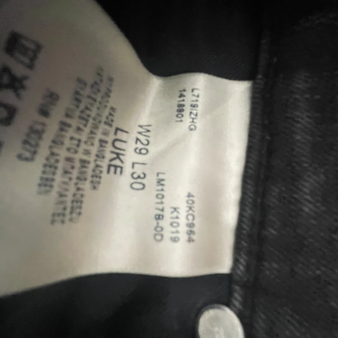 Svarta jeans Lee Luke - 3