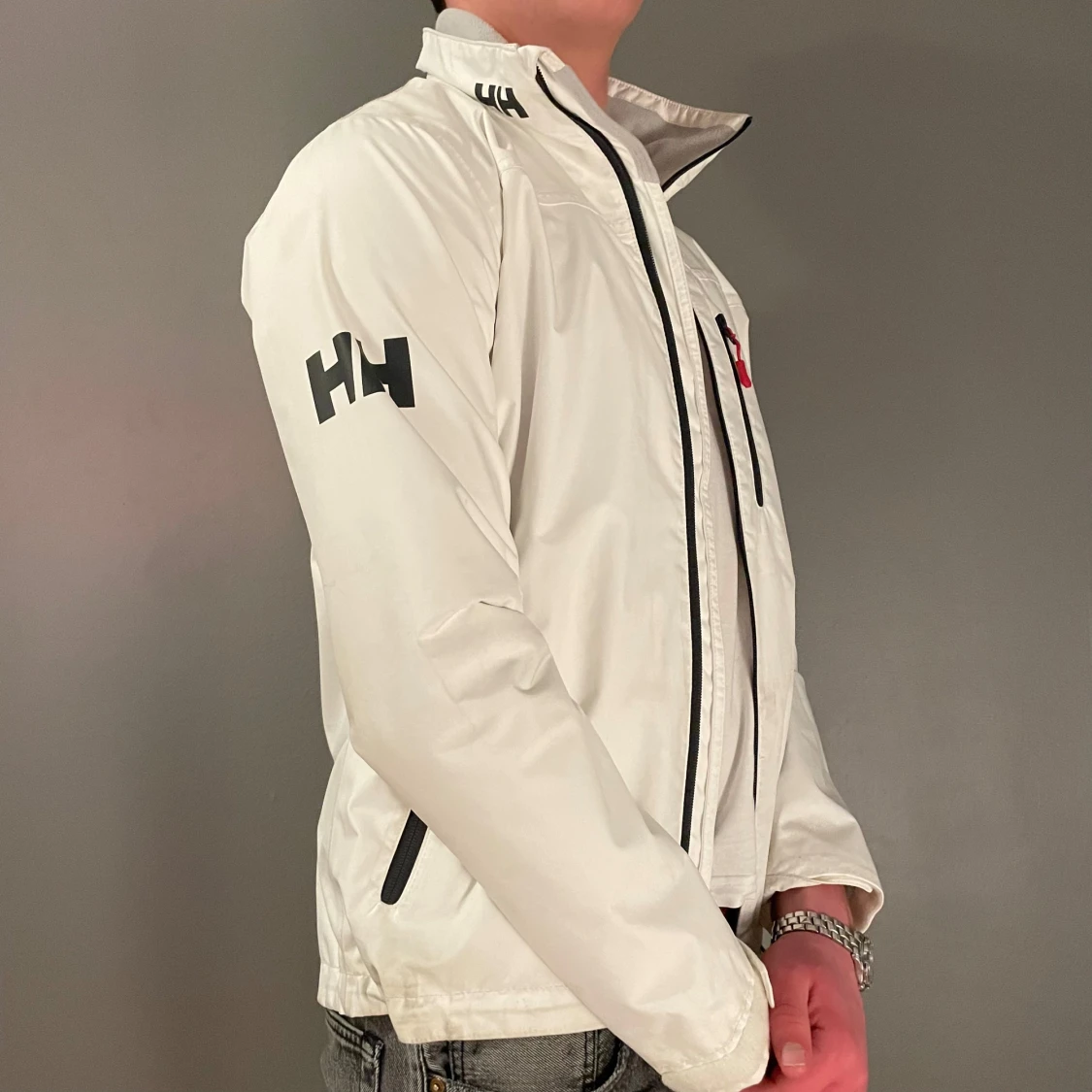 Vit seglarjacka från Helly Hansen - 1