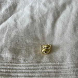 Guld ring - Justerbar och rostfri stål 