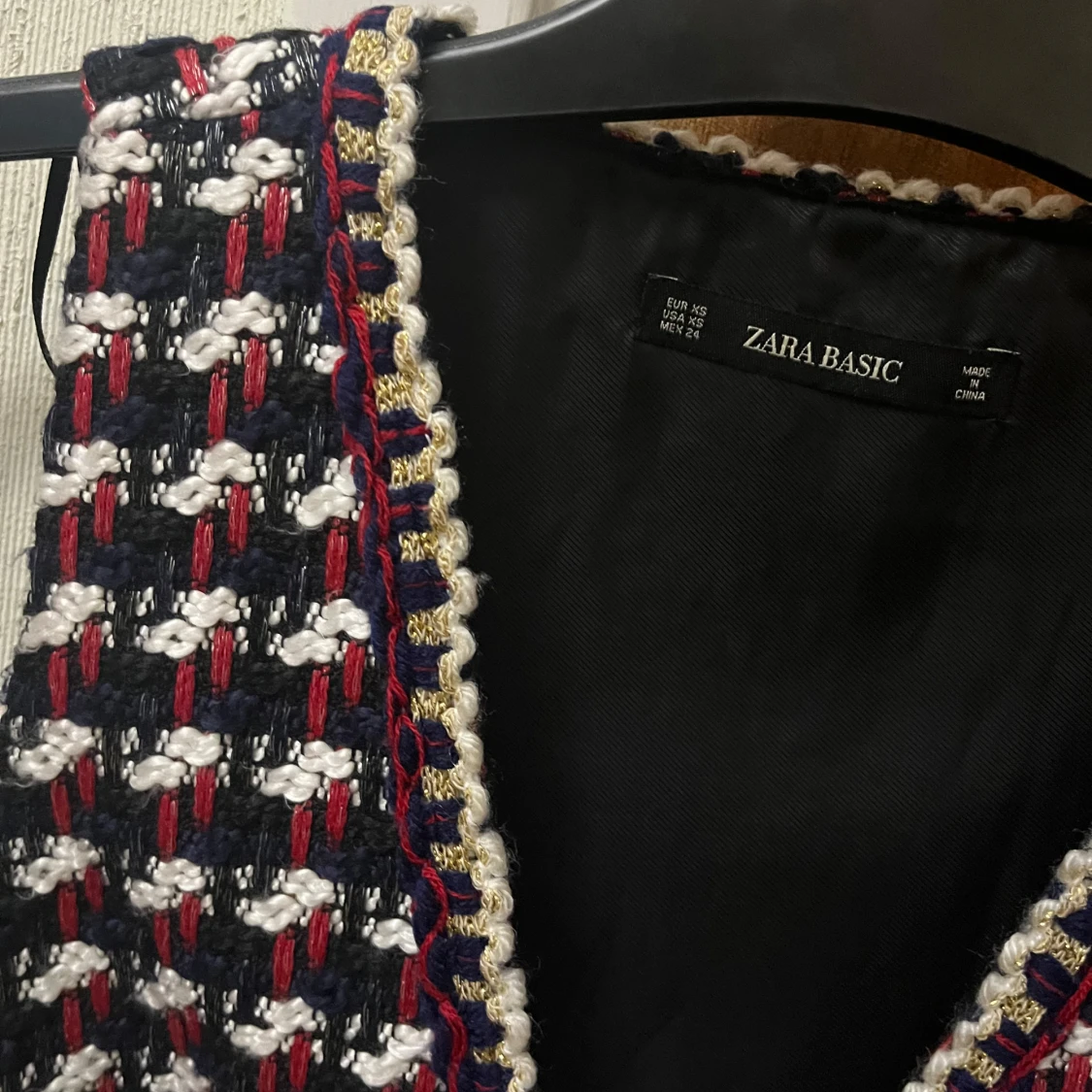 Rutig väst från Zara Basic - 1